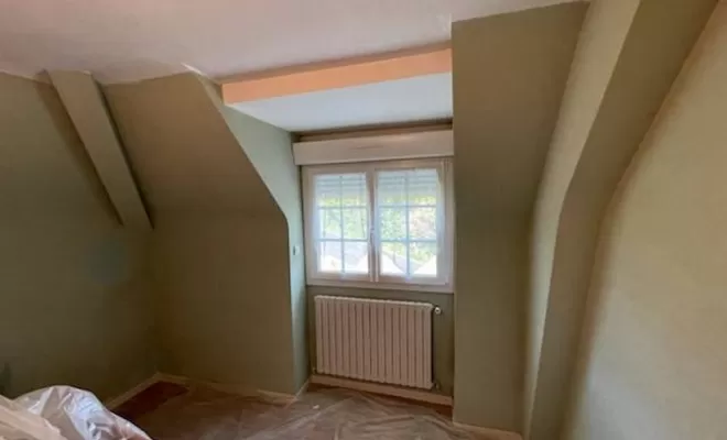 Rénovation de peinture intérieure, Malville, RE2J